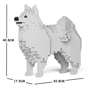 Japanese Spitz Medium - Dog Lego